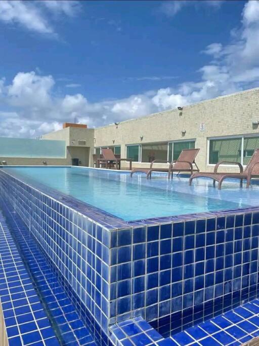 Flat Bello Plaza - Piscina Com Vista Da Orla Кабеделу Екстер'єр фото